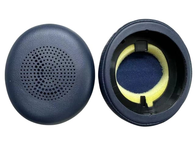 Ersättning av öronkuddar för Jabra Elite 45h/Evolve2 65, mjukt Memory