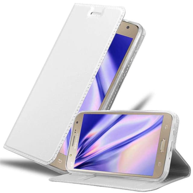 Samsung Galaxy J7 2015 Fodral Skal Case (Silver)