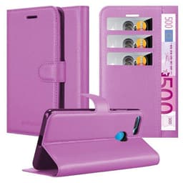 Oppo A12 Plånboksfodral Skal (Lila)