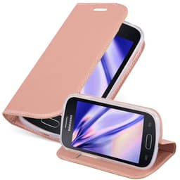 Samsung Galaxy TREND LITE lommebokdeksel etui (rosa)