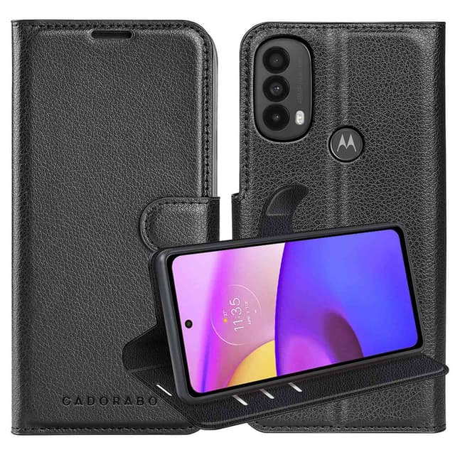 Motorola MOTO E20 / E30 / E40 Suojakuori Lompakkokotelo