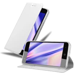 ZTE Blade V8 lommebokdeksel deksel etui (sølv)