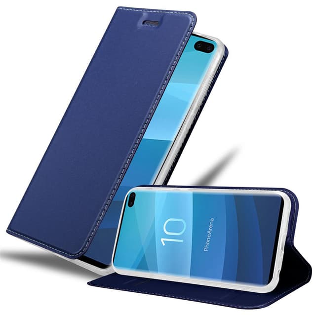 Samsung Galaxy S10 PLUS Cover Etui Case (Blå)