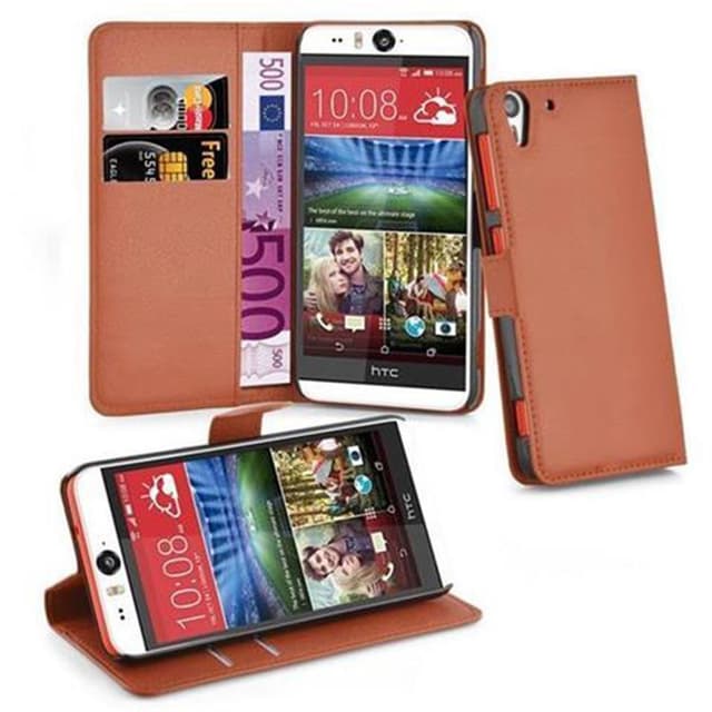HTC Desire EYE Pungetui Cover Case (Brun)