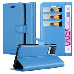 Realme 8 4G / 8 PRO Suojakuori Lompakkokotelo (Sininen)
