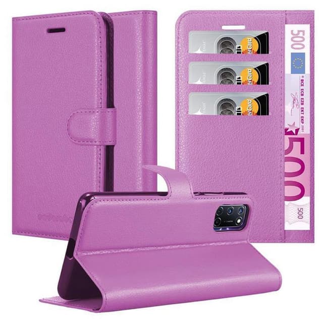 Oppo A72 Pungetui Cover Case (Lilla)