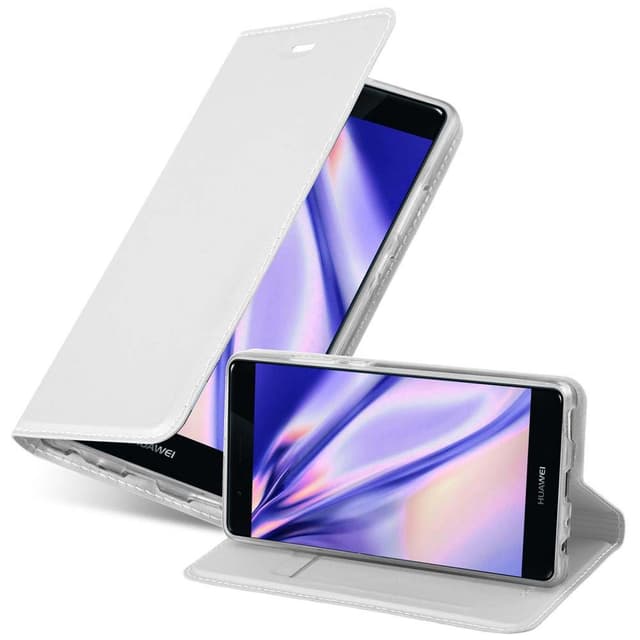 Huawei P9 Suojakuori Lompakkokotelo (Hopea)