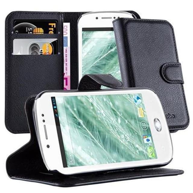 WIKO SUBLIM Deksel Etui Case (svart)