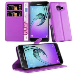 Samsung Galaxy A3 2016 Plånboksfodral Mobilskal (Lila)