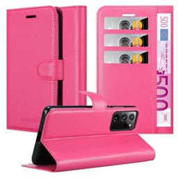 Samsung Galaxy NOTE 20 PLUS Plånboksfodral Skal (Rosa)