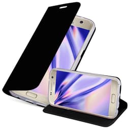 Samsung Galaxy S7 lommebokdeksel deksel etui (svart)
