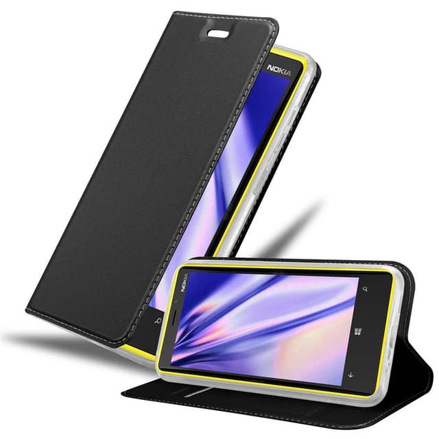 Nokia Lumia 920 lommebokdeksel etui (svart)