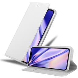 iPhone 11 PRO Suojakuori Lompakkokotelo (Hopea)