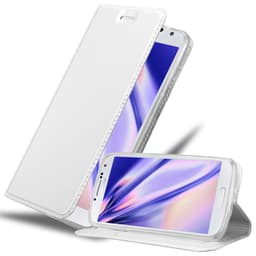 Samsung Galaxy S4 Cover Etui Case (Sølv)