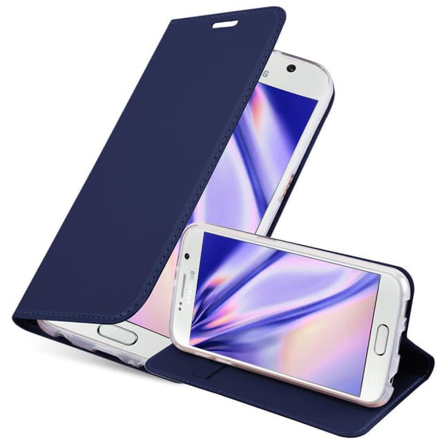 Samsung Galaxy S6 Cover Etui Case (Blå)