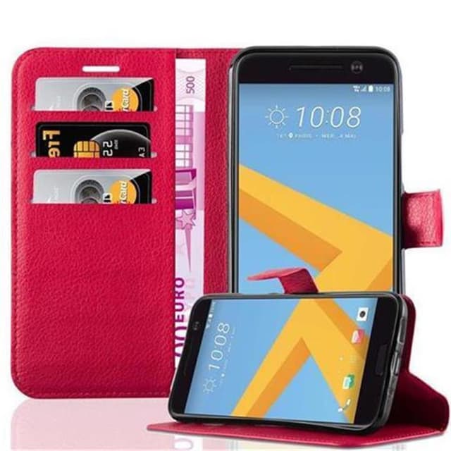 HTC ONE M10 Pungetui Cover Case (Rød)