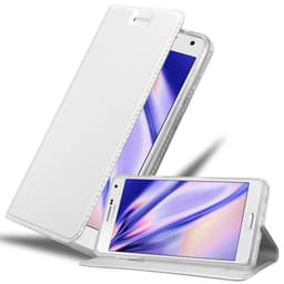 Samsung Galaxy A7 2015 Cover Etui Case (Sølv)