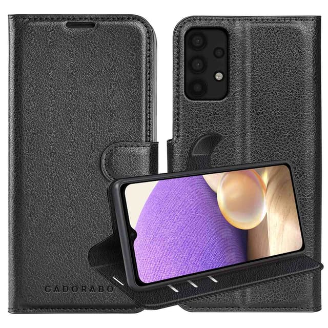 Samsung Galaxy A32 5G Plånboksfodral Skal (Svart)