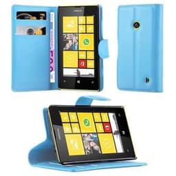 Nokia Lumia 520 / 521 Deksel Etui Case (blå)