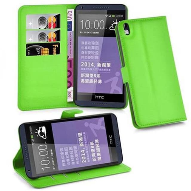 HTC Desire 816 Pungetui Cover Case (Grøn)