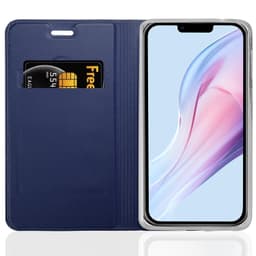 iPhone 13 PRO MAX Suojakuori Lompakkokotelo (Sininen)