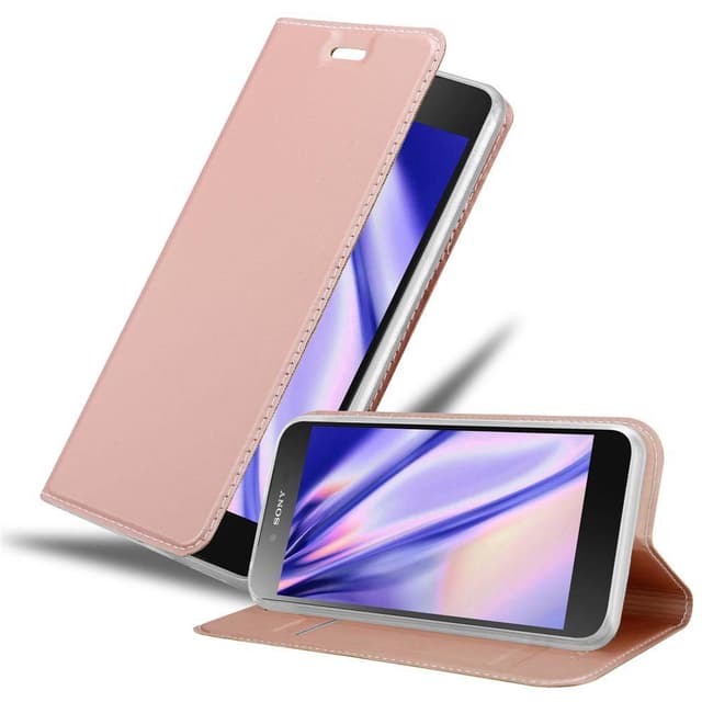 Sony Xperia Z5 PREMIUM Cover Etui Case (Lyserød)