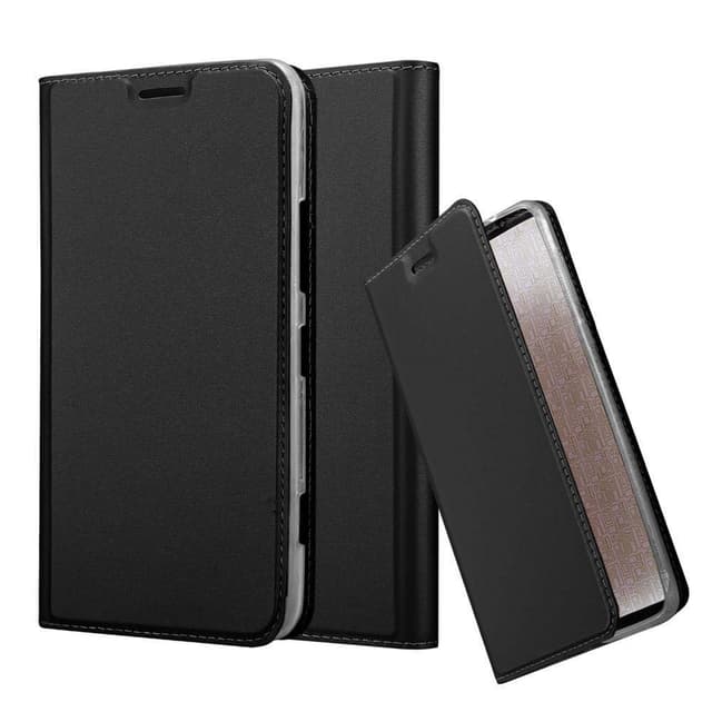 Nokia Lumia 1320 Suojakuori Lompakkokotelo (Musta)