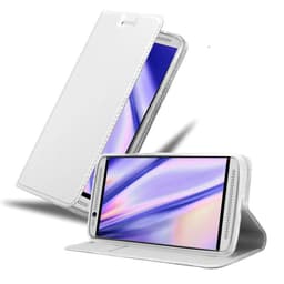 ZTE Axon 7 MINI lommebokdeksel deksel etui (sølv)
