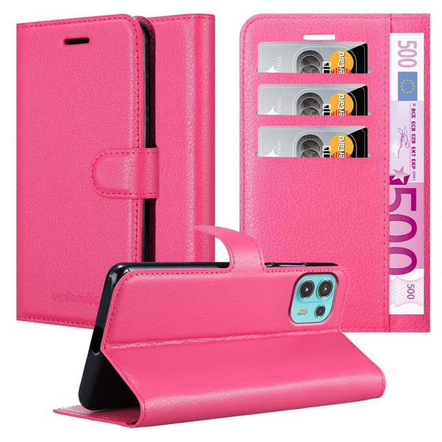 Motorola EDGE 20 LITE / FUSION Deksel Etui Case (rosa)