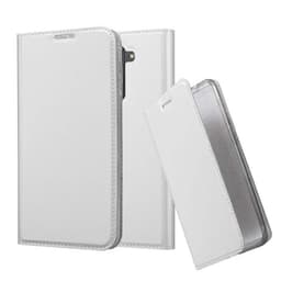 LG STYLUS 2 Lompakkokotelo Suojakotelo (Hopea)