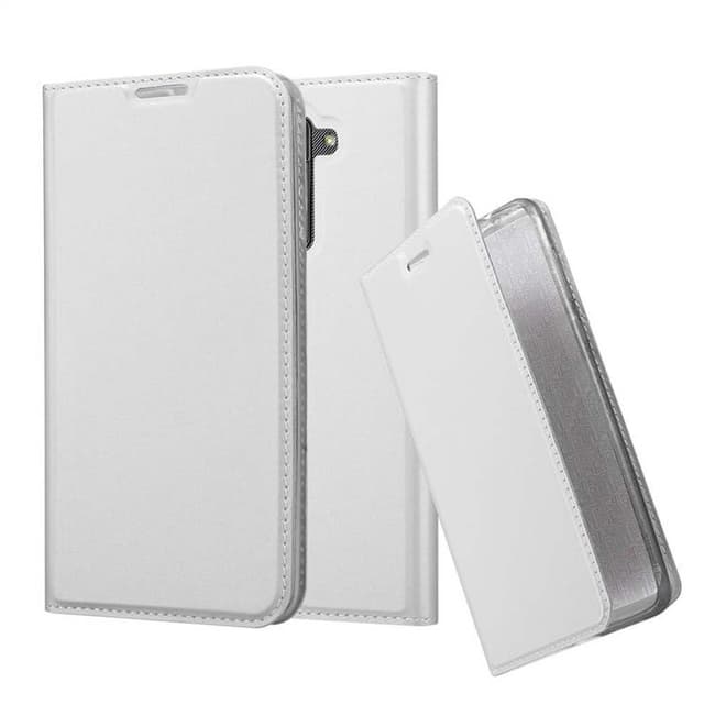 LG STYLUS 2 Suojakuori Lompakkokotelo (Hopea)