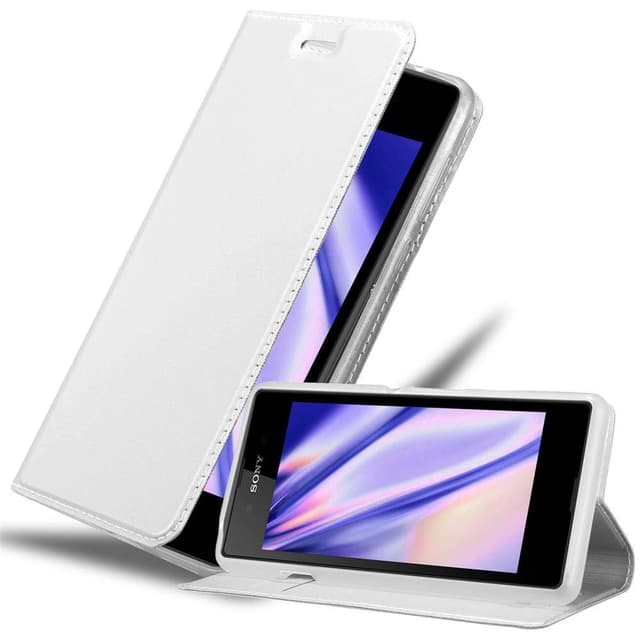 Sony Xperia E3 Cover Etui Case (Sølv)