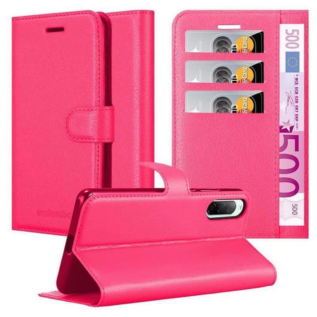 Sony Xperia 10 II Deksel Etui Case (rosa)
