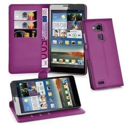 Huawei D3 MATE 7 Deksel Etui Case (lilla)