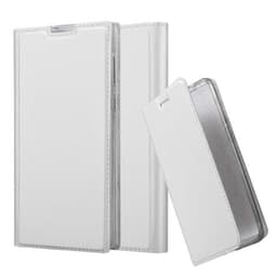 Sony Xperia L1 Suojakuori Lompakkokotelo (Hopea)