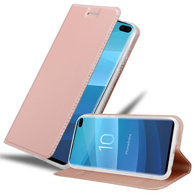 Samsung Galaxy S10 PLUS lommebokdeksel etui (rosa)