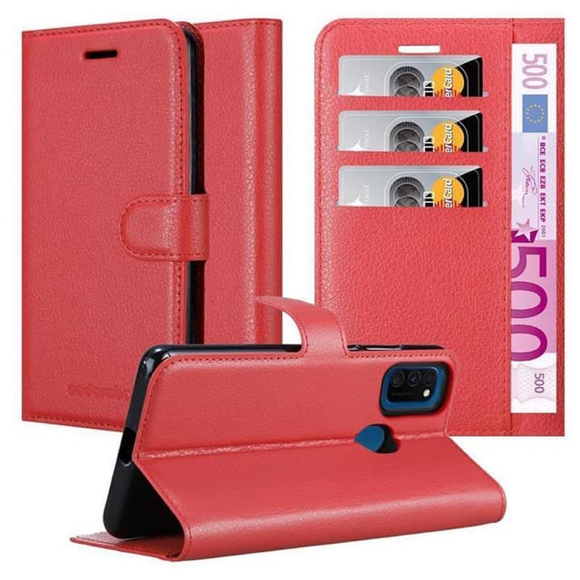 Samsung Galaxy M21 / M30s Pungetui Cover Case (Rød)