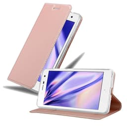 ZTE Blade L7 lommebokdeksel deksel etui (rosa)