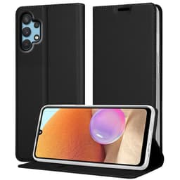 Samsung Galaxy A32 4G lommebokdeksel etui (svart)