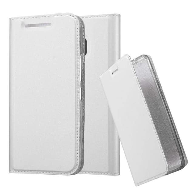 HTC ONE M9 lommebokdeksel etui (sølv)