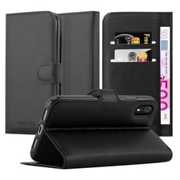 iPhone XR Deksel Etui Case (svart)