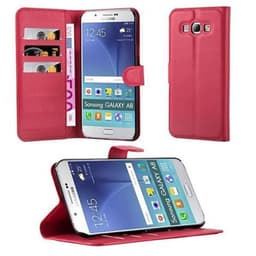 Samsung Galaxy A8 2015 lommebokdeksel Deksel Etui (rød)