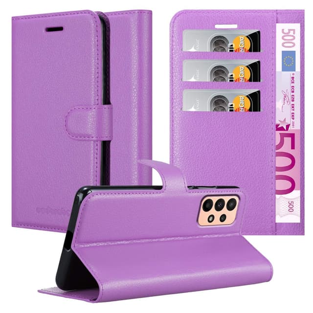 Samsung Galaxy A23 4G Pungetui Cover Case (Lilla)