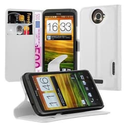 HTC ONE X / X+ Deksel Etui Case (hvit)