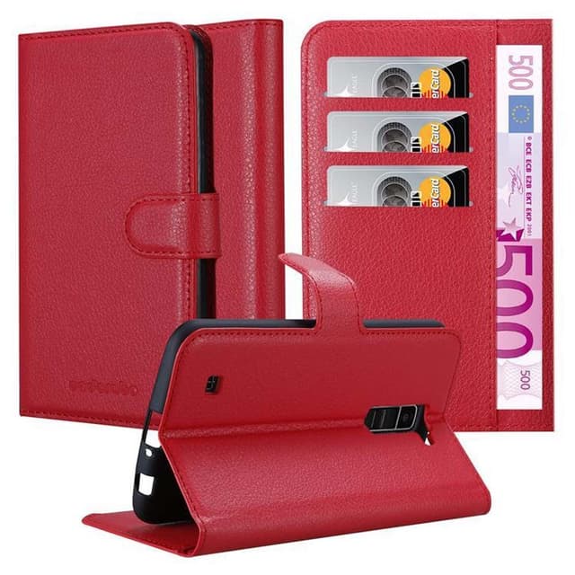 LG K10 2016 Pungetui Cover Case (Rød)