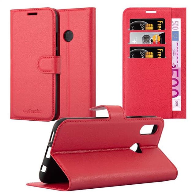 Huawei P20 LITE 2018 / NOVA 3E Deksel Etui Case (rød)