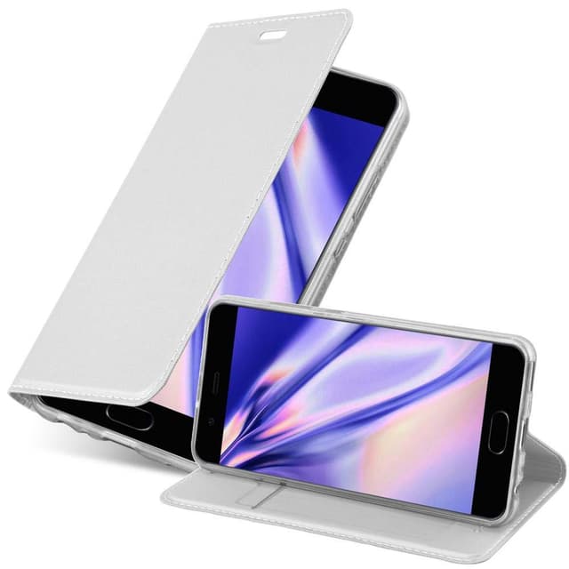 Huawei P10 Suojakuori Lompakkokotelo (Hopea)