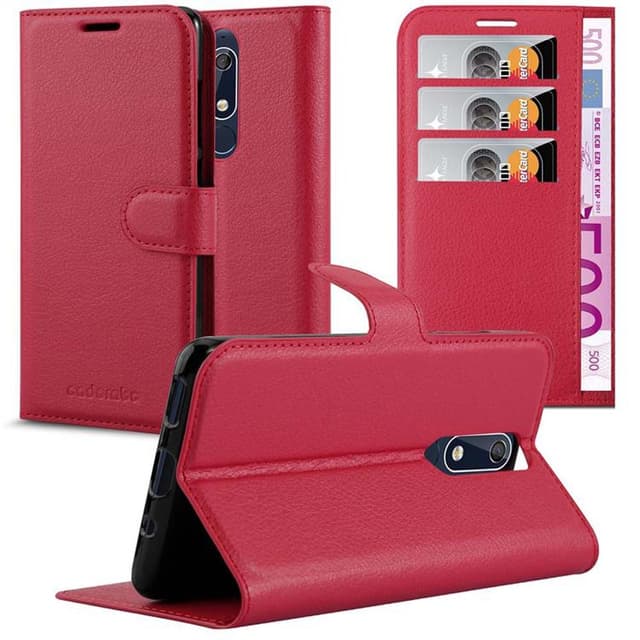 Nokia 5.1 Pungetui Cover Case (Rød)