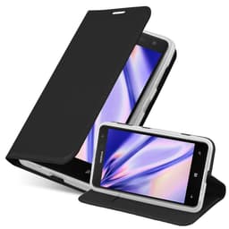 Nokia Lumia 625 lommebokdeksel etui (svart)