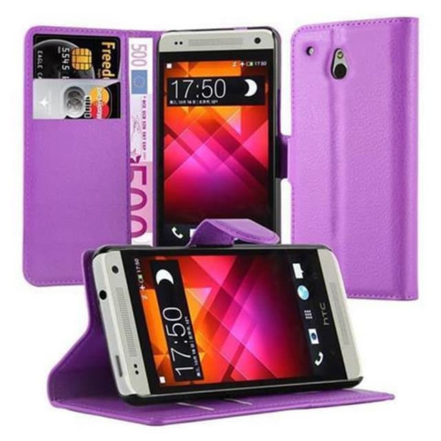 HTC ONE M4 MINI Pungetui Cover Case (Lilla)